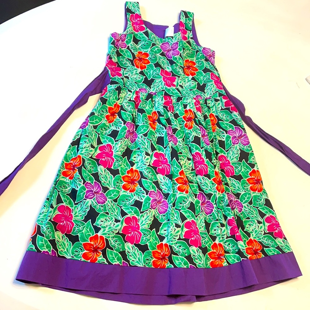 Hawaiian Flower Dress